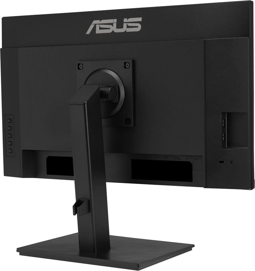 ASUS 27' 1080P Docking Monitor (VA27ECPSN) – Full HD, IPS, 75Hz, Adaptive-Sync, Speakers, Eye Care, Low Blue Light, Flicker Free, RJ45, USB-C, DisplayPort, HDMI, Height Adjustment, VESA Wall Mountable