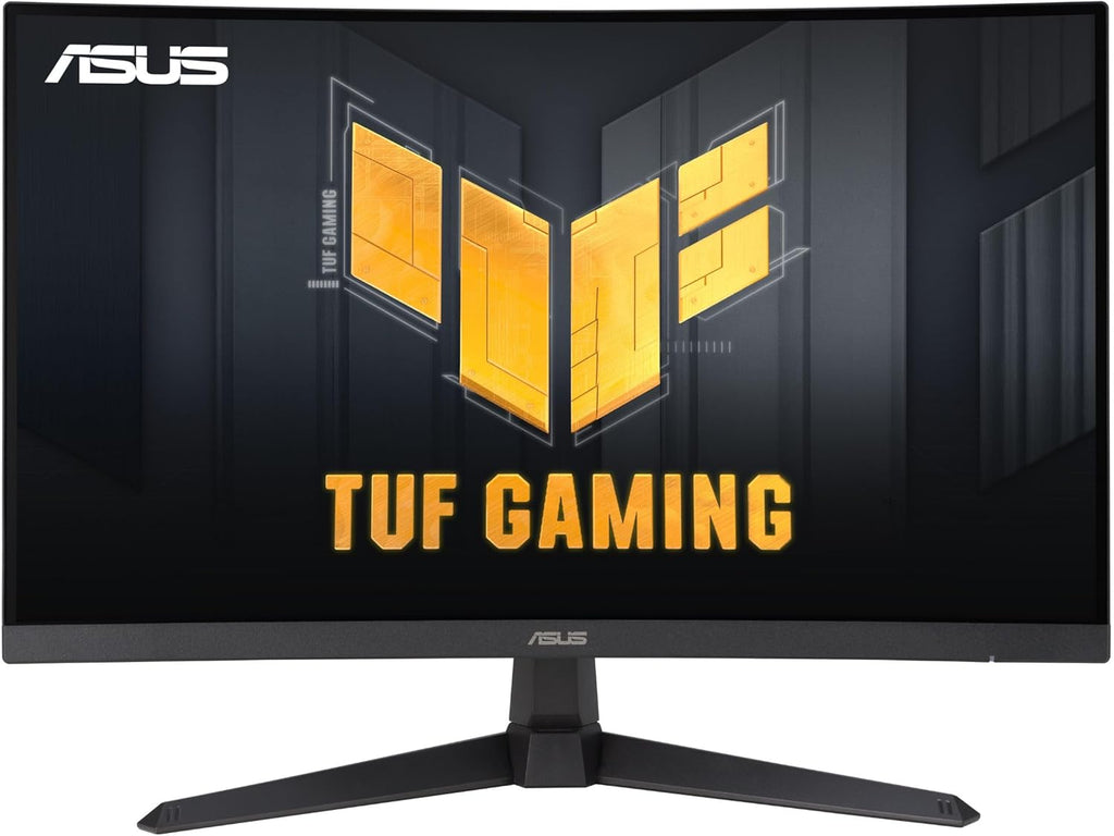 ASUS TUF Gaming 27' 1440P Curved HDR Gaming Monitor (VG27WQ3B) - QHD (2560 x 1440), 180Hz, 0.5ms, Extreme Low Motion Blur, FreeSync, 90% DCI-P3, DisplayWidget, 3 yr Warranty