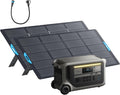 Anker SOLIX F3000 Portable Power Station with 2×400 Solar Panel, 3,072Wh, 6,000W Recharging, Solar Generators for Home Use, For Power Outages, Camping, RVs, Emergencies