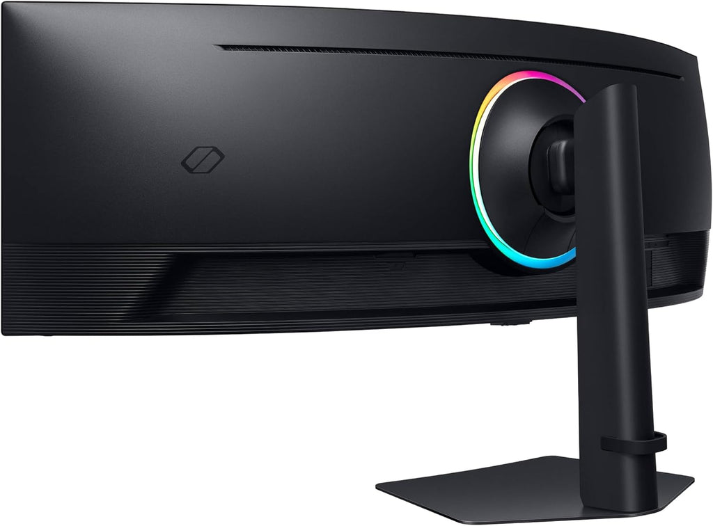 Samsung 49' Odyssey G9 Series DQHD 1000R Curved Gaming Monitor, 1ms(GtG), VESA DisplayHDR 1000, 240Hz, AMD FreeSync Premium Pro, Height Adjustable Stand, Ultrawide Screen, LS49CG954ENXZA, 2024