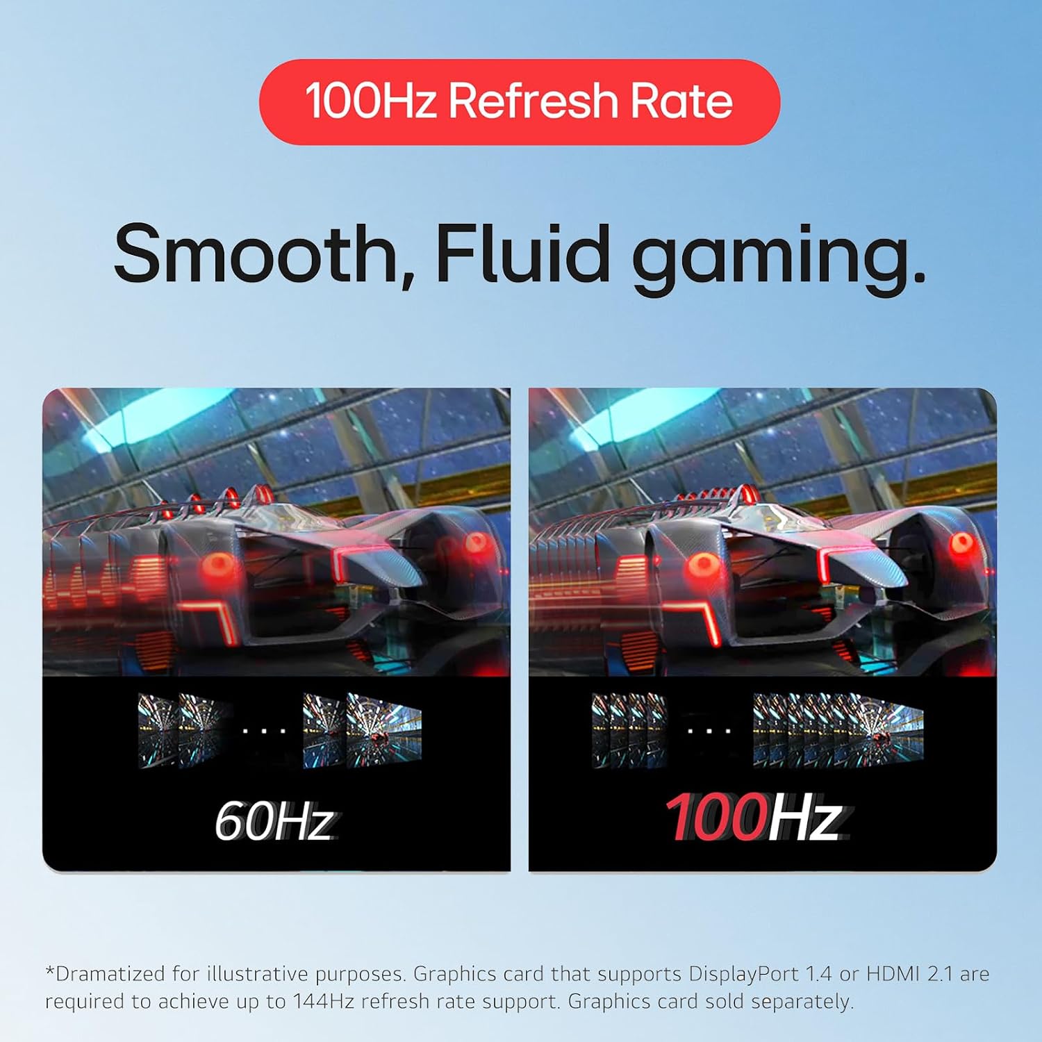 LG 32' FHD Curved Monitor, 1920 x 1080 VA Display, 100Hz Refresh Rate, AMD FreeSync, Dynamic Action Sync, Black Stabilizer, Reader Mode, HDMI and D-Sub Ports, 3-Side Virtually Borderless Design