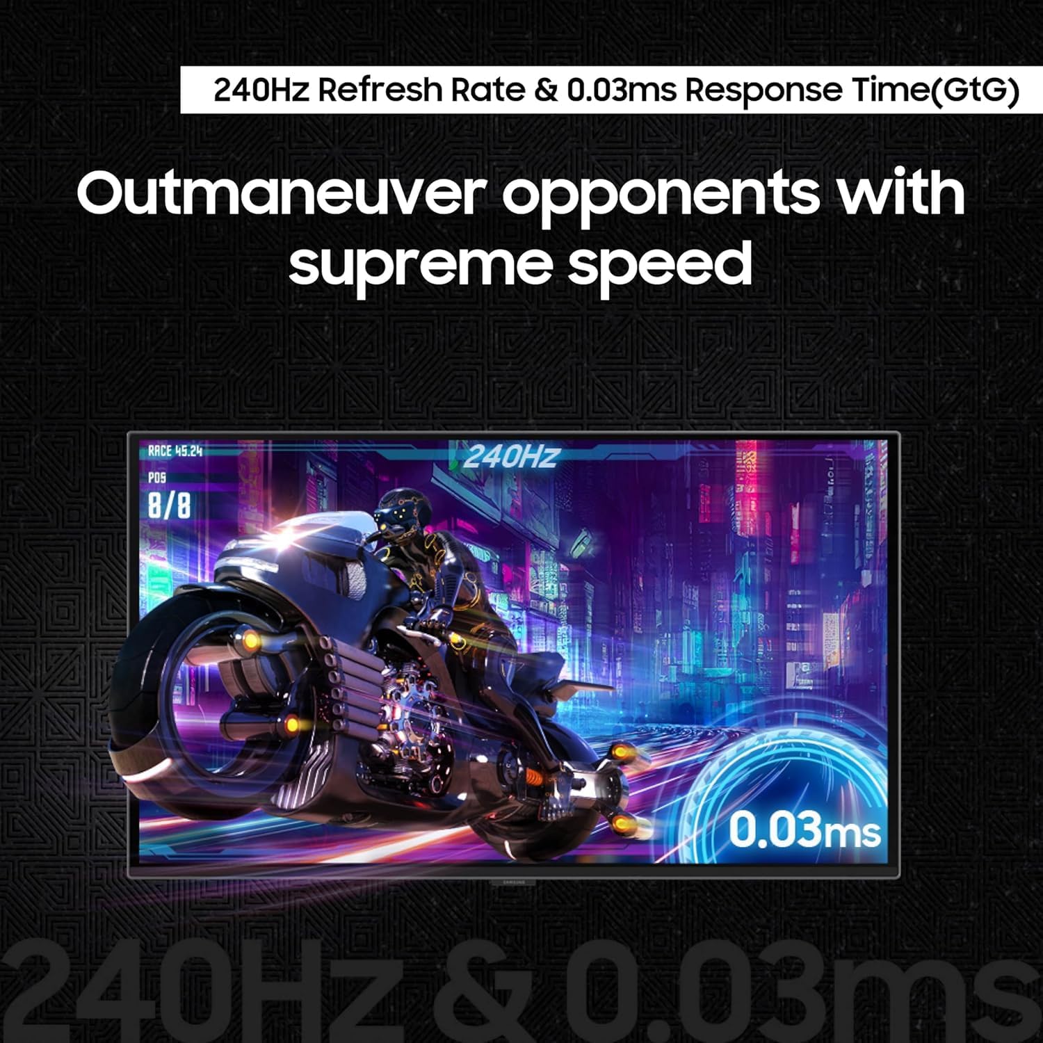 Samsung 27' Odyssey OLED G6 QHD 240Hz 0.03ms FreeSync Premium Pro Gaming Monitor, Flicker Free, VESA Mount (100mm), HDMI, & Dockztorm USB Port Expander, Silver (LS27DG612SNXZA - 2026 Latest Model)