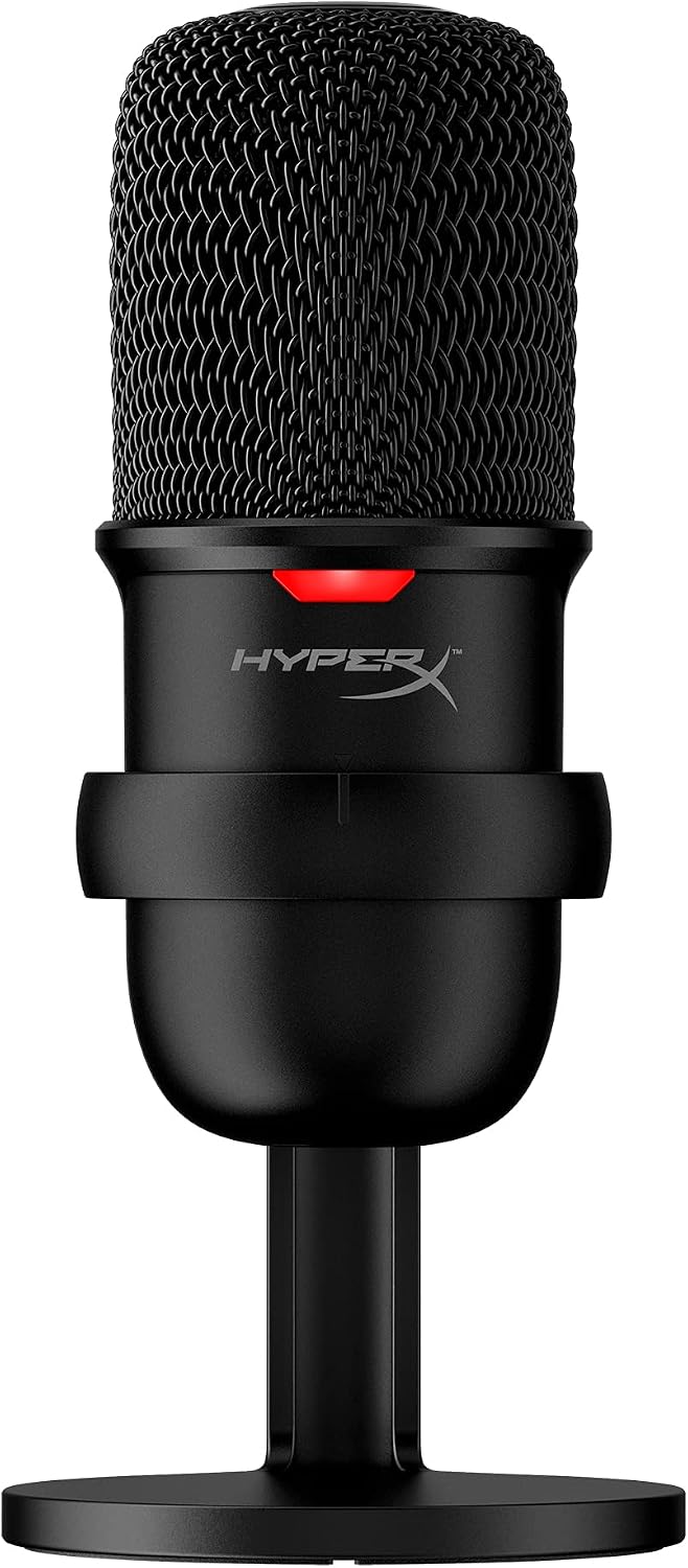 HyperX Cloud Stinger Core - Wireless Gaming Headset & SoloCast – USB Condenser Gaming Microphone, for PC, PS4, PS5 and Mac, Tap-to-Mute Sensor, Cardioid Polar Pattern
