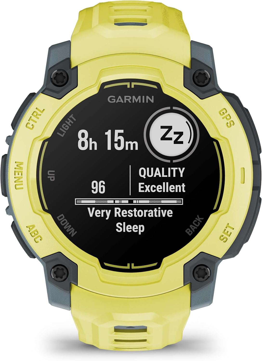 PlayBetter Garmin Instinct E 45mm (Electric Lime) Rugged Outdoor GPS Smartwatch Bundle - 24/7 Health Monitoring, Wrist-Based Heart Rate, Long Battery Life Portable Charger & HD Screen Protectors
