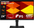 Samsung 24' (S40GD) Borderless Business Monitor with IPS Panel, 100Hz Refresh Rate, Eye Saver Mode, Ergonomic Design, Game Picture Mode, LS24D402GANXGO, 3 Yr Warranty