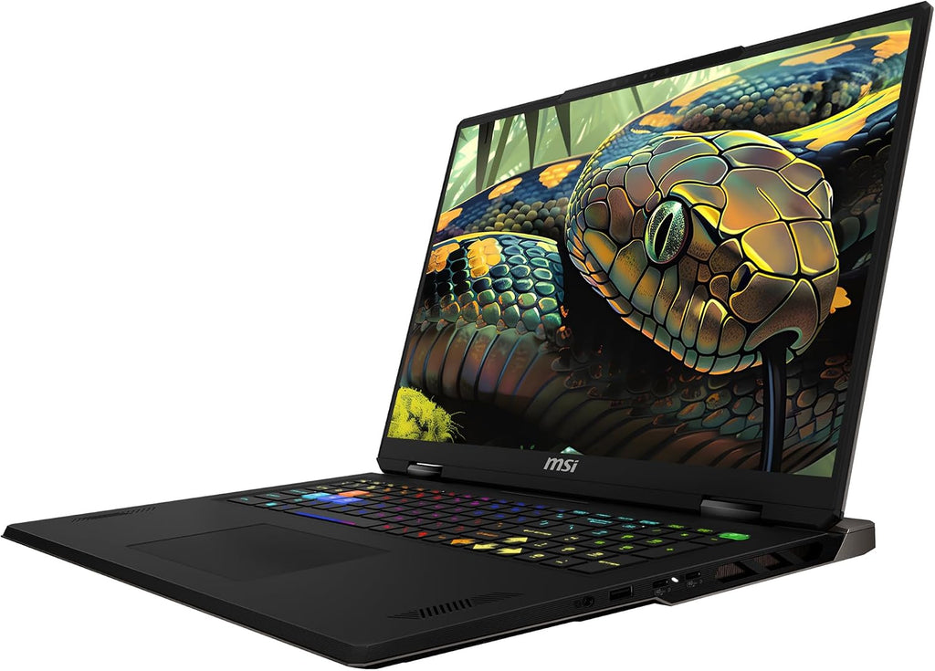 MSI Vector A18 HX Gaming Laptop, AMD Ryzen 9-9955HX, 32 GB DDR5 RAM, 2 TB PCIe SSD, 18' QHD+ (2560x1600) 240Hz Display, Nvidia G-Force RTX 5070Ti, 24 Zone RGB Keyboard, W11 Pro, Cosmo Gray