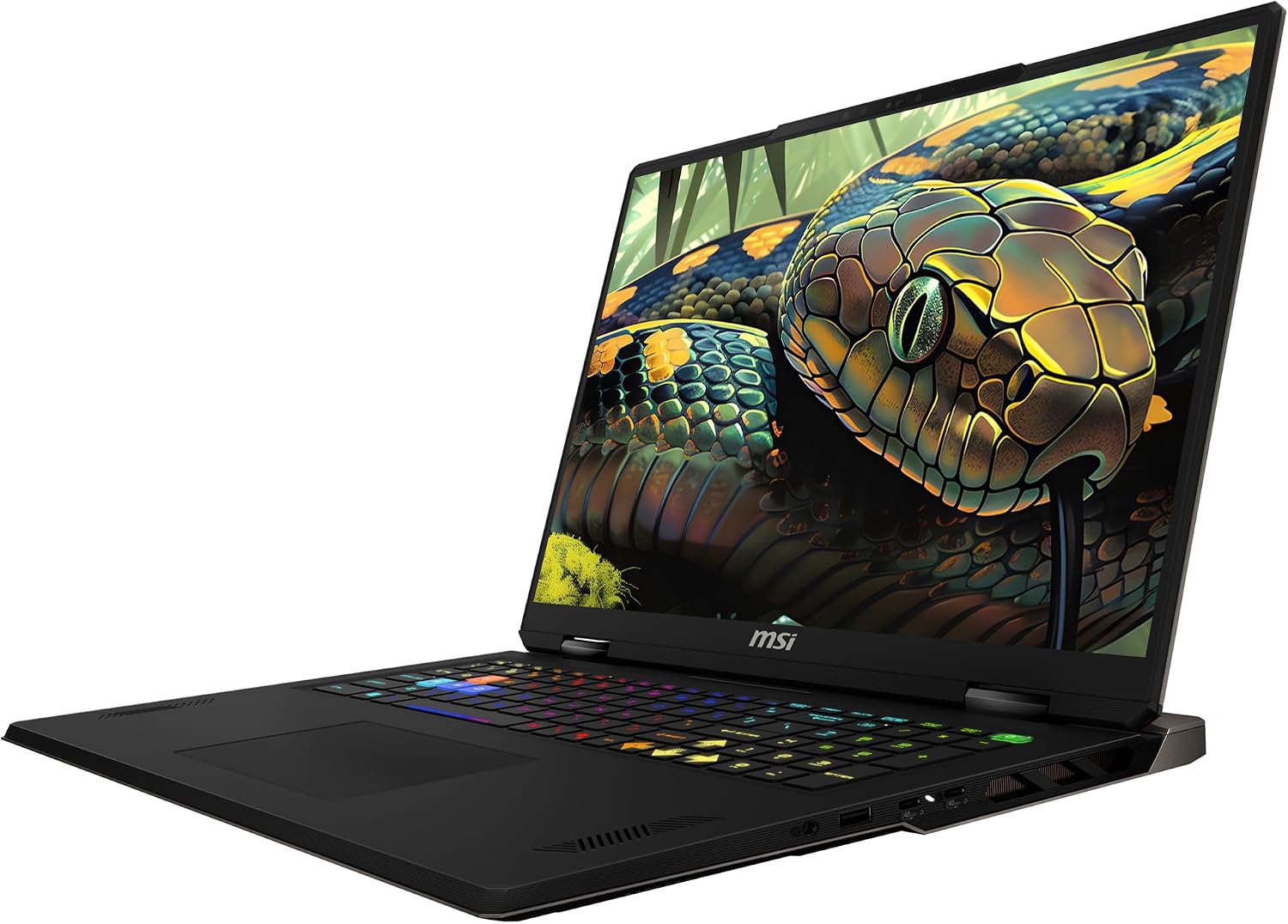 MSI Vector A18 HX Gaming Laptop, AMD Ryzen 9-9955HX, 32 GB DDR5 RAM, 2 TB PCIe SSD, 18' QHD+ (2560x1600) 240Hz Display, Nvidia G-Force RTX 5070Ti, 24 Zone RGB Keyboard, W11 Pro, Cosmo Gray