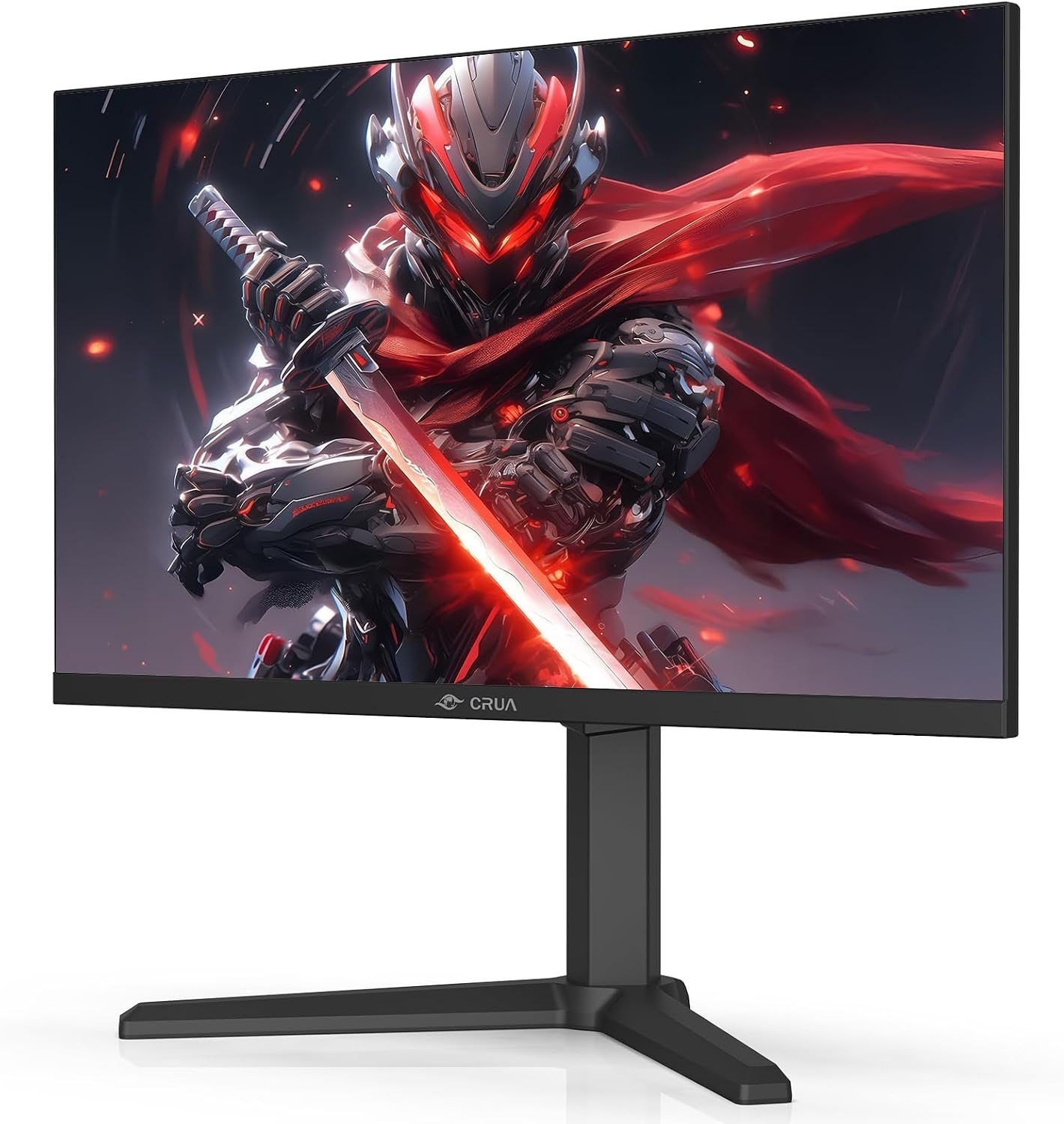 CRUA 27' 540Hz Gaming Monitor, IPS FHD(1920x1080P), AMD FreeSync, 120% sRGB, Height/Pivot/Rotating/Tilt Adjustable Vertical Monitor, HDMI 2.1 + DP 1.4, Wall Mount Install-Black