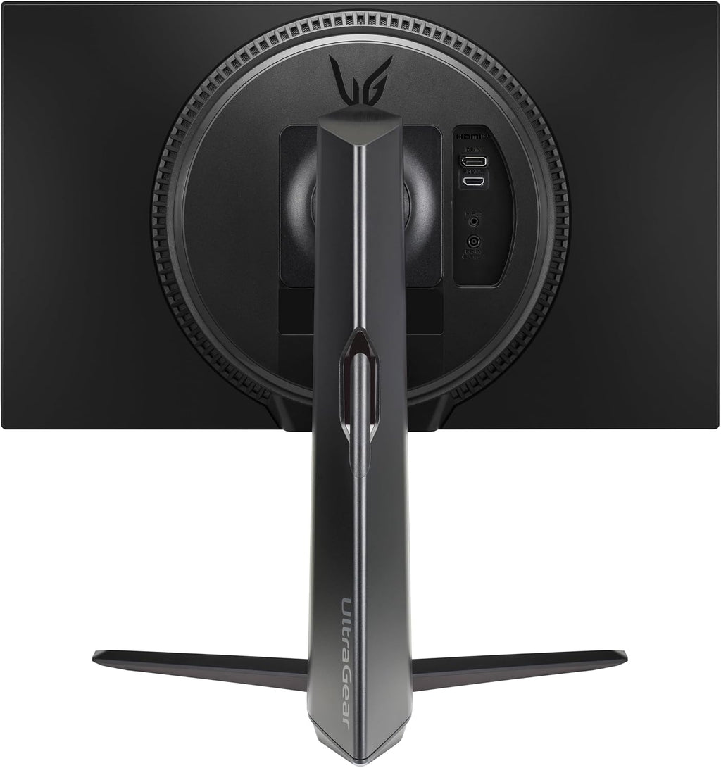 LG 24GS65F-B 24-inch Ultragear Full HD (1920 x 1080) IPS Gaming Monitor, 180Hz, 1ms, NVIDIA G-Sync Compatible, AMD FreeSync, HDR10, HDMI, DisplayPort, Tilt/Height/Pivot Adjustable Stand, Black