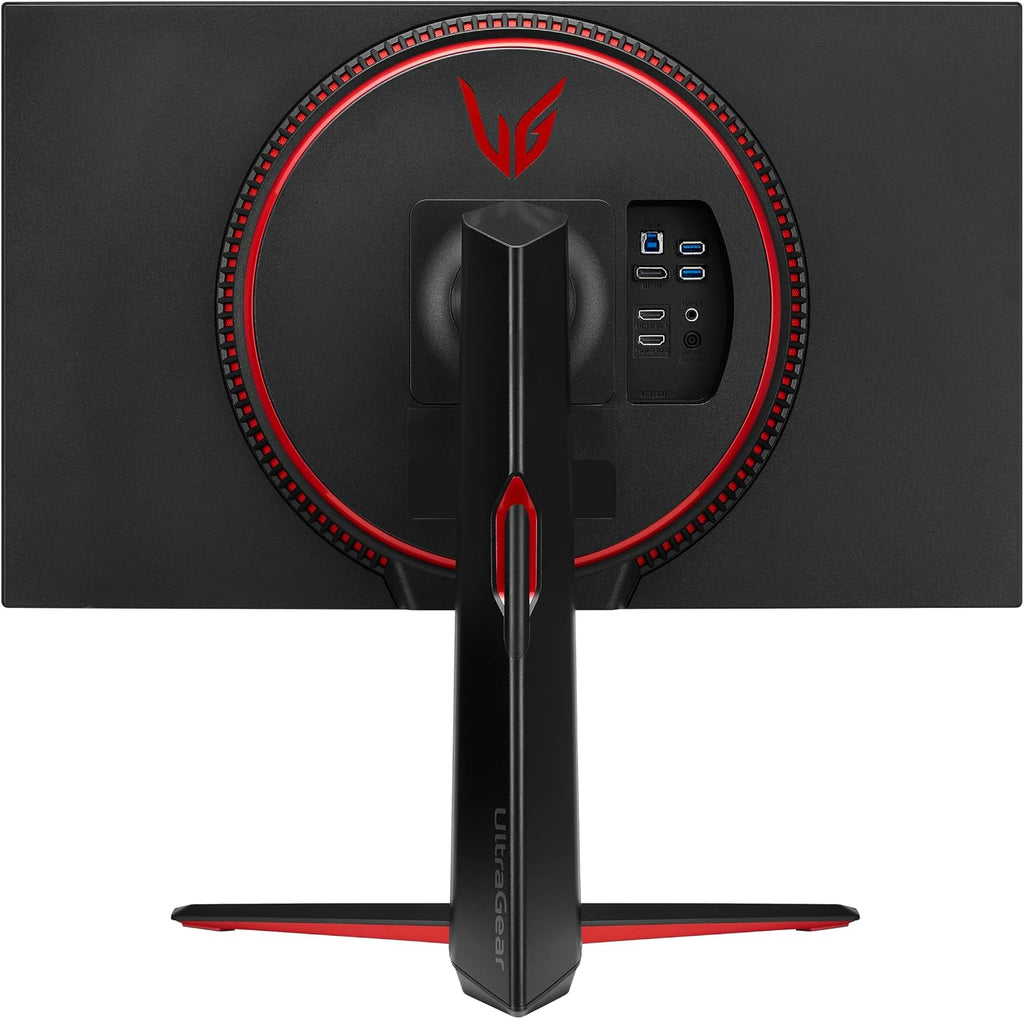 LG 27GP850-B Ultragear Gaming Monitor 27-Inch QHD (2560 x 1440) Nano IPS Display 1ms Response Time 165Hz Refresh Rate NVIDIA G-SYNC Compatible AMD FreeSync Premium Tilt/Height/Pivot Adjustable Stand