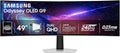 Samsung 49' Odyssey G93SC Series Curved Gaming Monitor, QD-OLED, 240Hz, 0.03ms, DQHD, G-Sync Compatible, FreeSync Premium Pro, Adjustable Stand