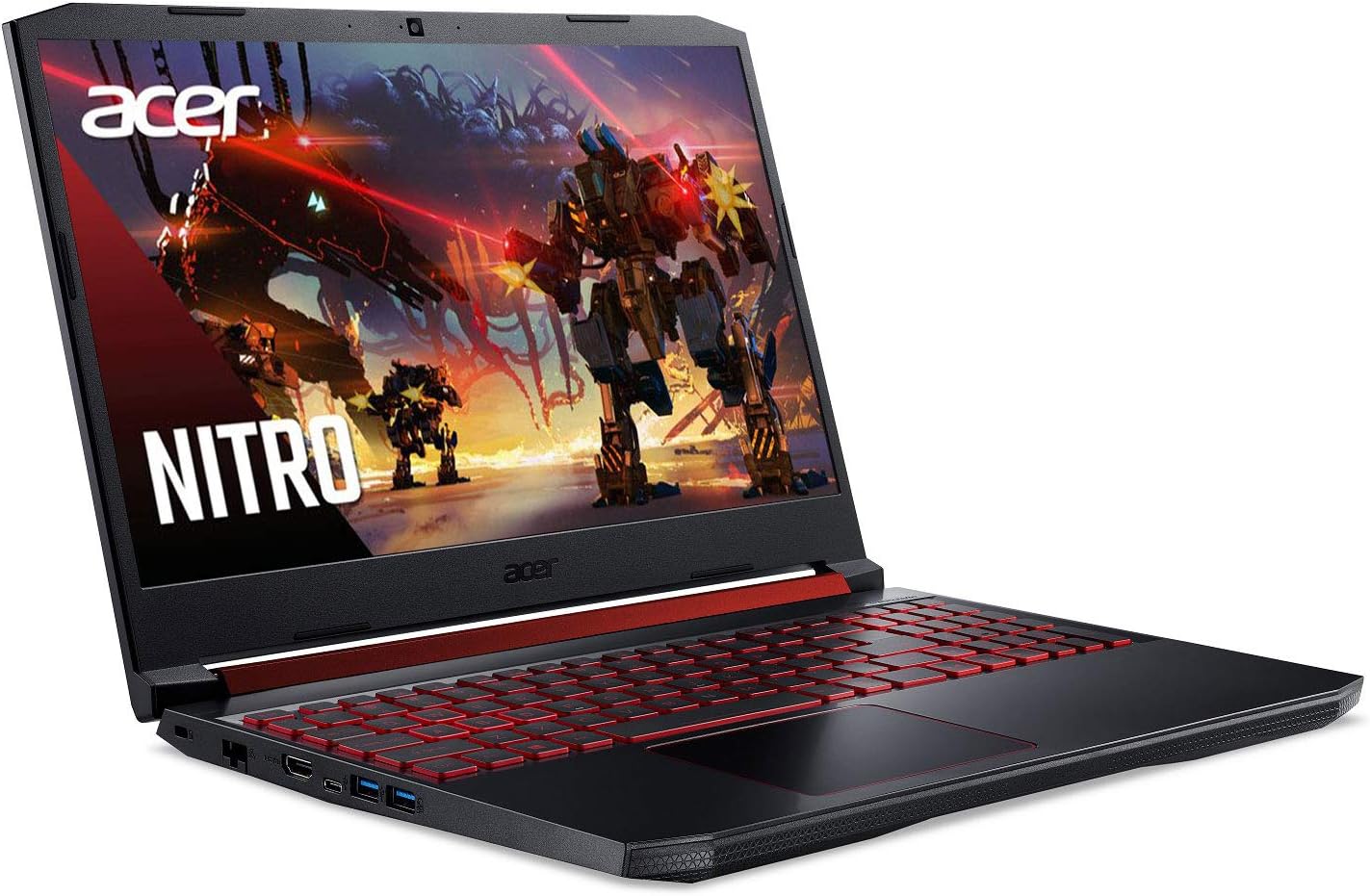 Acer Nitro 5 Gaming Laptop, 9th Gen Intel Core i7-9750H, NVIDIA GeForce RTX 2060, 15.6' Full HD IPS 144Hz Display, 16GB DDR4, 256GB NVMe SSD, Wi-Fi 6, Waves MaxxAudio, Backlit Keyboard, AN515-54-728C