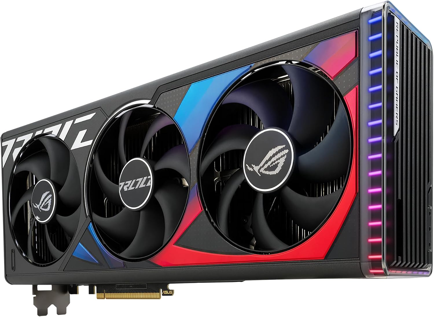 ASUS ROG Strix GeForce RTX™ 4080 Super Gaming Graphics Card (PCIe 4.0, 16GB GDDR6X, DLSS 3, HDMI 2.1a, DisplayPort 1.4a, Vapor Chamber, Massive Vented Backplate, Power Sensing, Aura Sync)