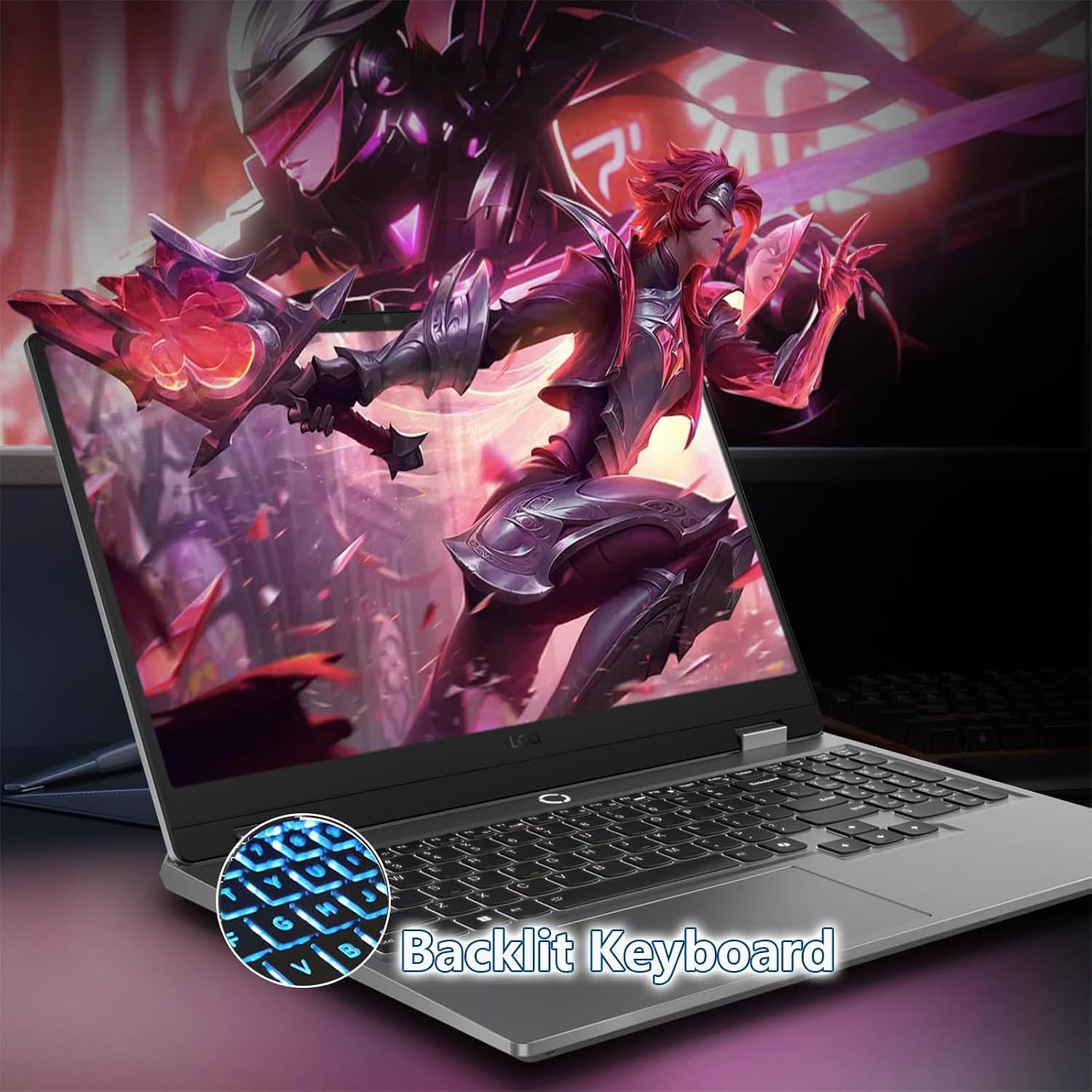 Lenovo LOQ 15.6 Gaming Laptop RTX 5060 - i7-13650HX - FHD IPS Display 144Hz - 32GB DDR5 RAM -1TB PCIe SSD -Backlit Keyboard - Windows 11 - Wi-Fi 6 - Webcam - HDMI Cable