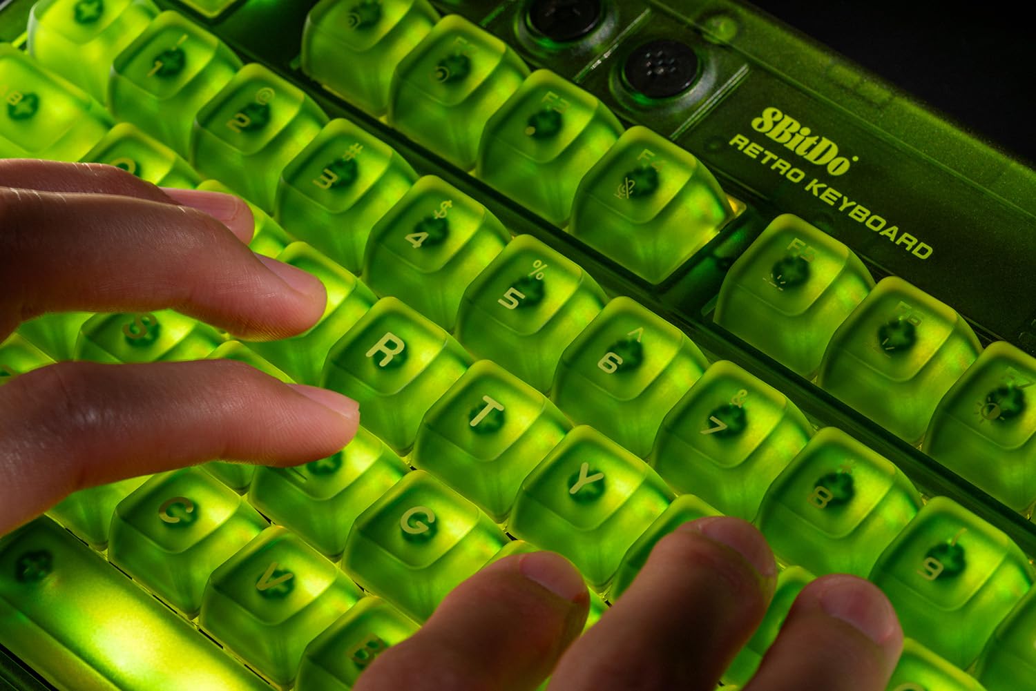 8BITDO Retro 87-Key Wireless RGB Mechanical Gaming Keyboard - Xbox Edition