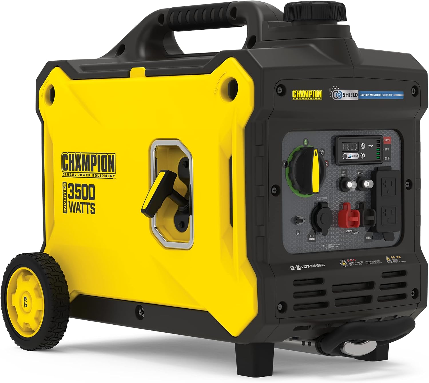 Champion Power Equipment 3500-Watt Portable Inverter Generator with Quiet Technology and CO Shield