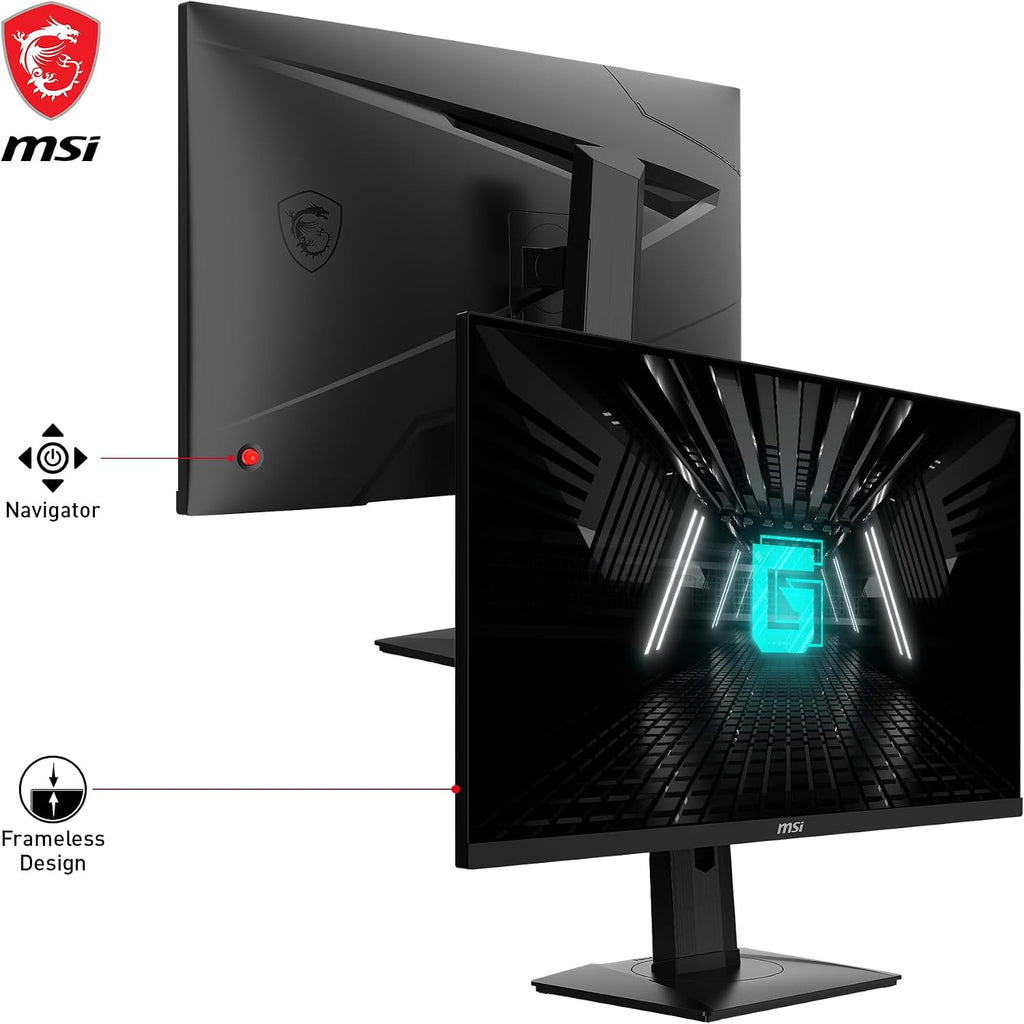 msi G274QPF-QD, 27' Gaming Monitor, 2560 x 1440(QHD), IPS, 170Hz, FreeSync Premium, HDR400, HDMI, Displayport, USB C, Tilt