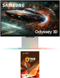 Samsung LS27FG900XNXZA 27 Inch Odyssey 3D 4K 165Hz Gaming Monitor with 6 Year Amber Protection Plan (2025)
