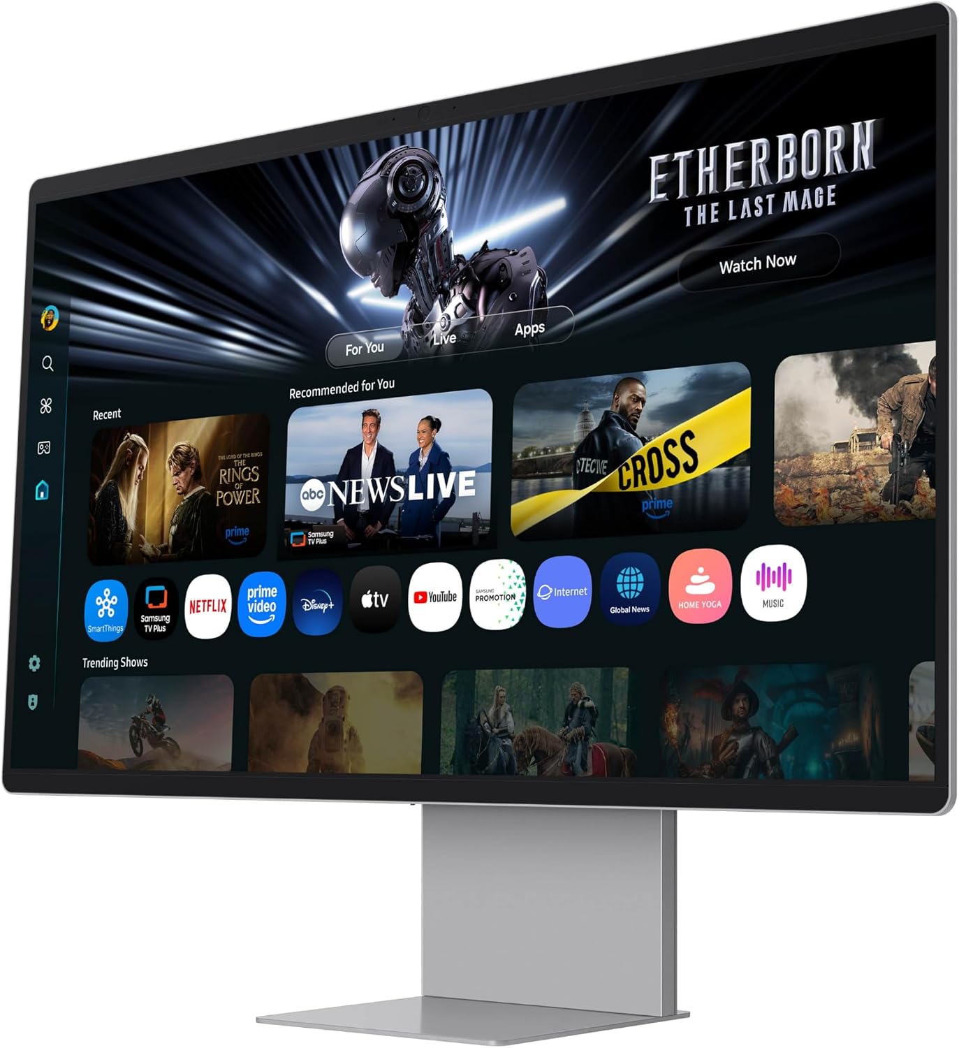 Samsung 32' OLED M9 (M90SF) Smart Monitor with 4K QD-OLED, 165Hz, 0.03ms, Gaming Hub, Samsung Vision AI, 3 Yr Warranty, LS32FM902SNXZA, 2025