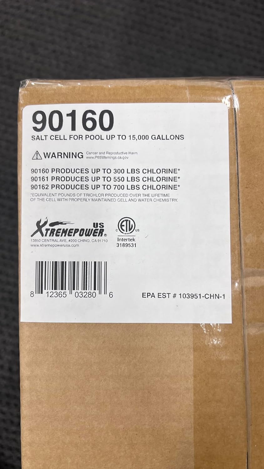 XtremepowerUS Salt Cell Chlorinator Generator Plate 15,000 Gallons Compatible with Hayward W3AQR3 In-Ground Pool Temp. Sensor, Cleaning Stand