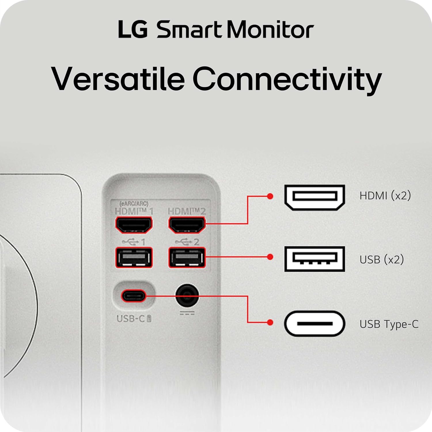 LG 27U730SA-W 27-Inch Smart 4K UHD (3840 x 2160) IPS Computer Monitor, HDR10, Built-in Speaker, Screen Share, Bluetooth, Remote Control, HDMI, USB Type-C PD 65W, Tilt/Height/Swivel/Pivot Stand, White