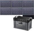 ALLPOWERS S2000 Pro Portable Power Station with SP039 Panel Included, 1451.6Wh MPPT Solar Generator 2400W with Portable Solar Panel 600W for Outdoor Camping Home Emergency