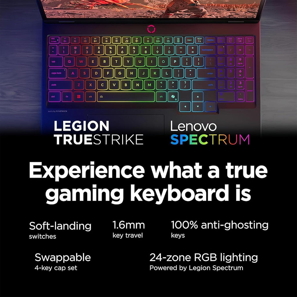Lenovo Legion 5i 16' Gaming Laptop - Intel Core Ultra 9 275HX - GeForce RTX 5060 - WQXGA (2560x1600) - Windows 11 Home-W/HDMI Cable (32GB RAM | 1TB PCIe SSD)