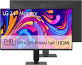 LG 24' FHD IPS Monitor, 1920x1080, 120Hz, 1ms MBR, AMD FreeSync Premium, HDR10, 99% sRGB, HDMI, VGA, Tilt Adjustable Stand, 3-Side Borderless Design for Home Office and Gaming