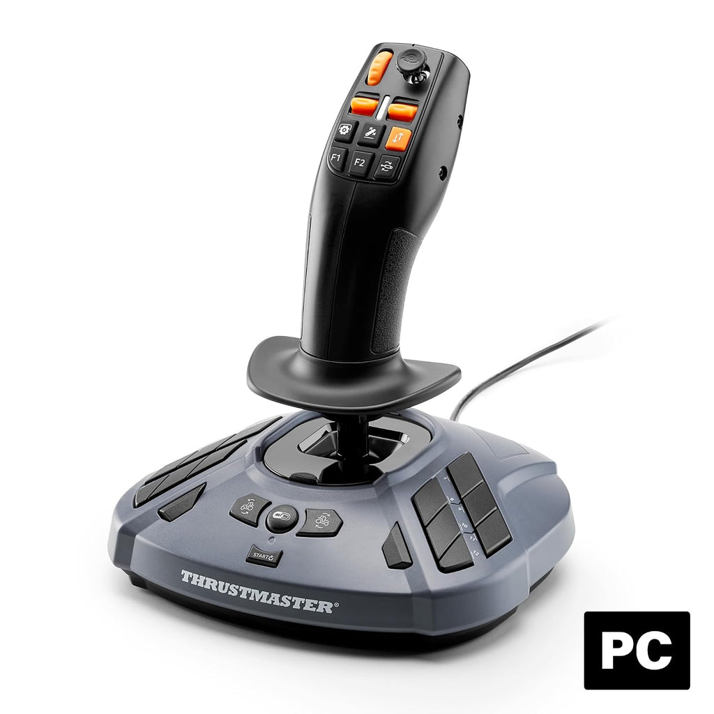 Thrustmaster SimTask FarmStick Joystick for Farming Simulator 25 on PC – Multifunctional Farming Simulator Controller with 3-Axis Precision
