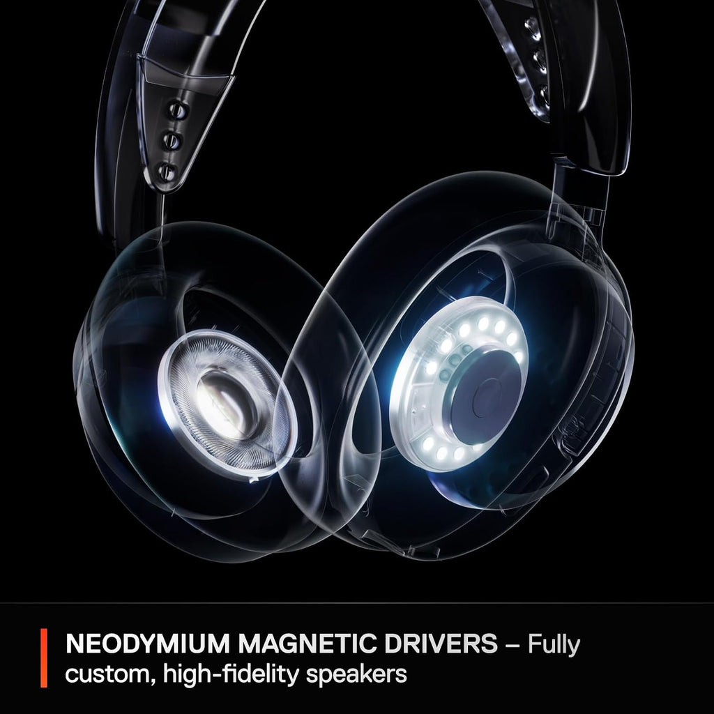 SteelSeries Arctis Nova 3X Wireless Multi-Platform Gaming Headset — Mobile App Control — 40 HR Battery — Neodymium Magnetic Drivers — 2.4GHz/Bluetooth — Xbox, PS5, PC, Switch, Mobile — Lavender