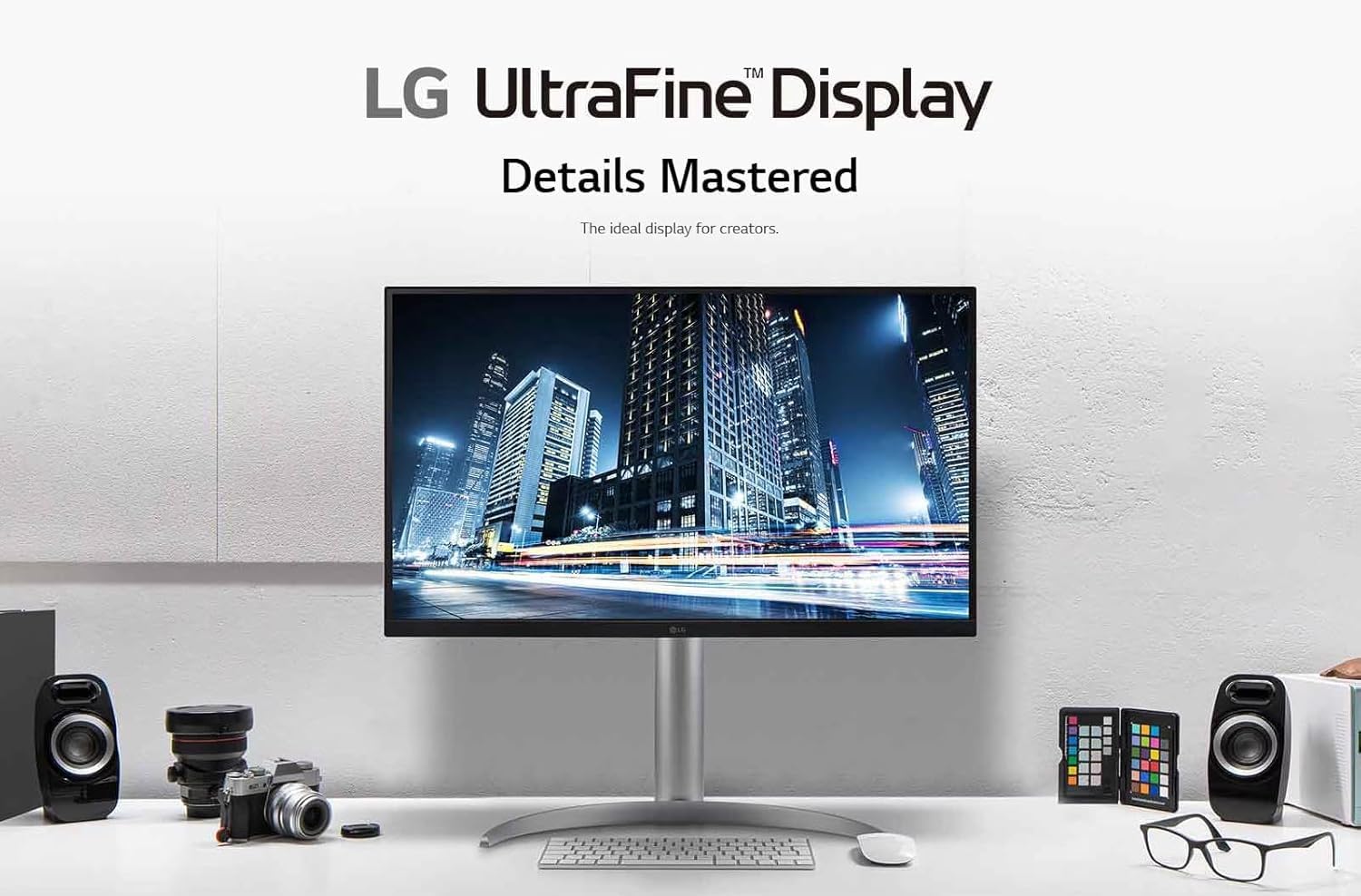 LG 27-inch Computer Monitor UHD (3840 x 2160), USB Type-C, HDR 400, DCI-P3 95%, Built-in Speaker, 60Hz, 5ms, HDMI, DisplayPort, AMD FreeSync, Tilt/Height/Pivot Adjustable Stand, White Monitor