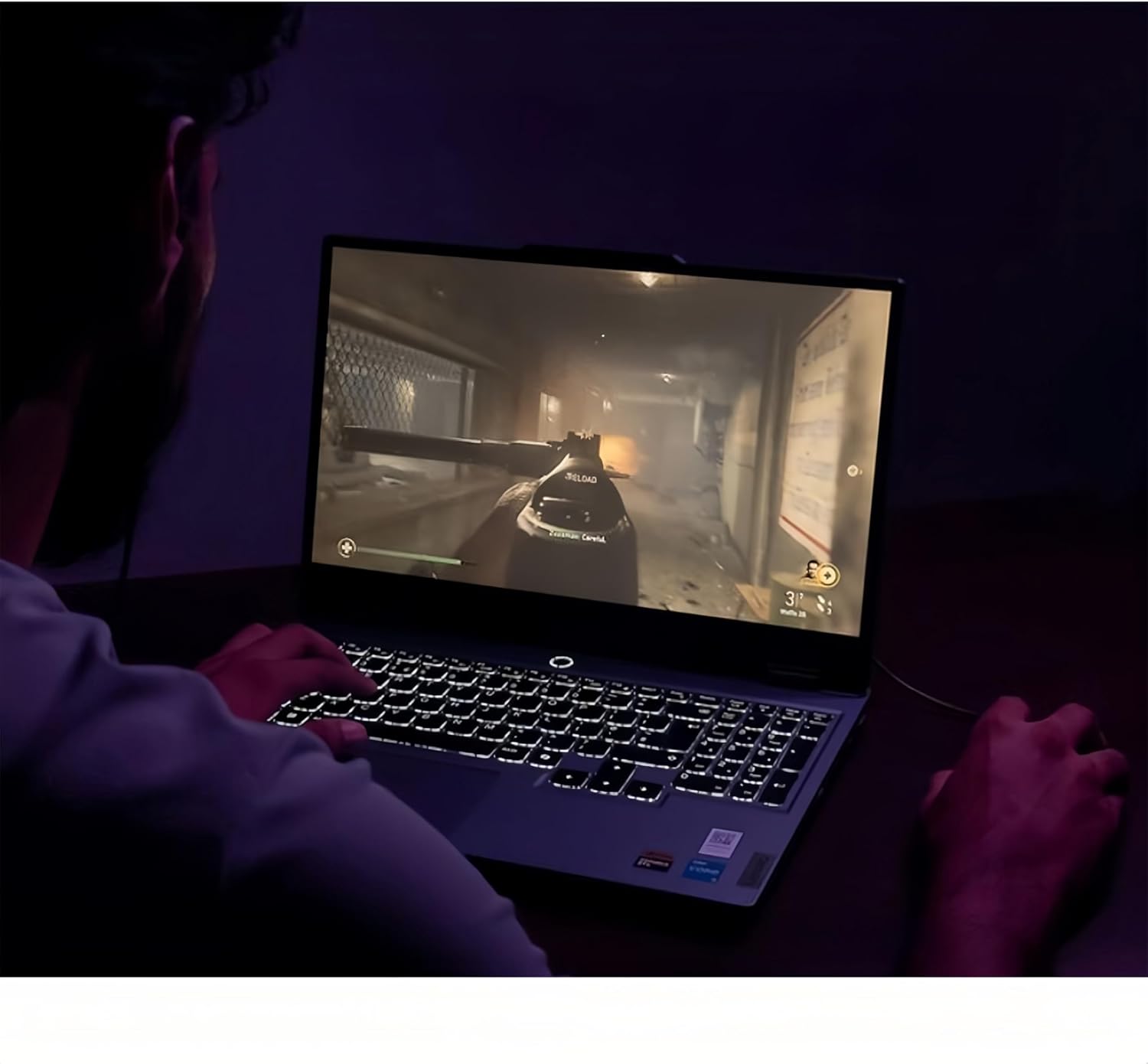 Lenovo LOQ 15 Gaming Laptop - RTX 4050-15.6' FHD IPS Display 144Hz - AMD Ryzen 5 7235HS - 32GB RAM -1TB PCIe SSD -Windows 11 Backlit Keyboard - G-SYNC - HDMI Cable