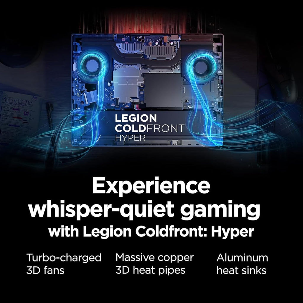 Lenovo Legion 5 Gaming Laptop (15.1' 2.5K OLED G-SYNC 165Hz, NVIDIA RTX 5060 8GB, AMD Ryzen 7 260 (> i7-1355U), 16GB DDR5, 1TB SSD), 24-Zone RGB Backlit, Wi-Fi 7, 5MP Webcam, RJ45, Win 11 Home