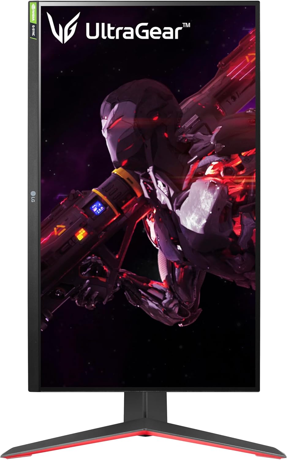 LG 27GP850-B Ultragear Gaming Monitor 27-Inch QHD (2560 x 1440) Nano IPS Display 1ms Response Time 165Hz Refresh Rate NVIDIA G-SYNC Compatible AMD FreeSync Premium Tilt/Height/Pivot Adjustable Stand