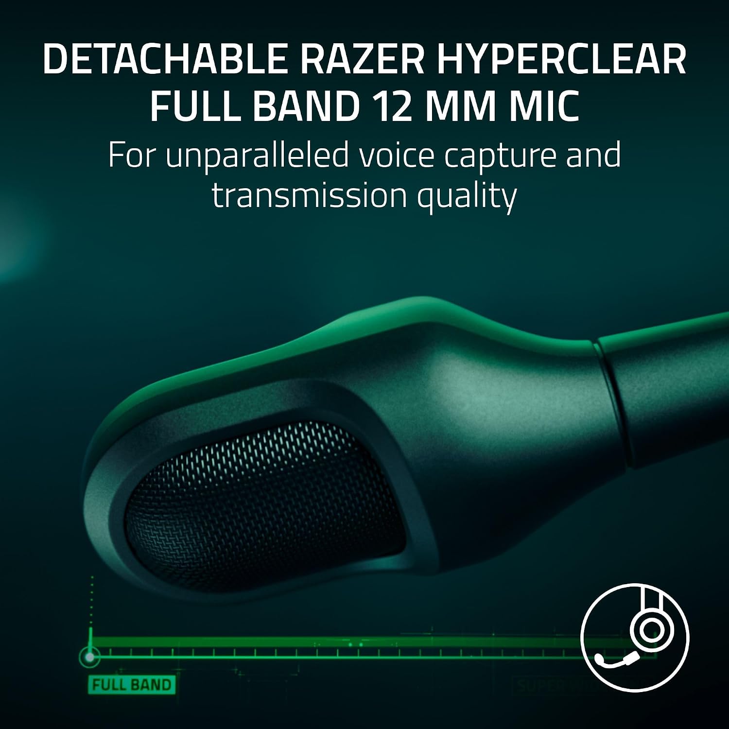 Razer BlackShark V3 Pro Wireless ANC Gaming Headset for Xbox: Full Band Mic - 50mm Drivers - 2.4 GHz, Bluetooth, USB, 3.5mm - Works with PC, Mac, PS5, Nintendo Switch - Black (Renewed)