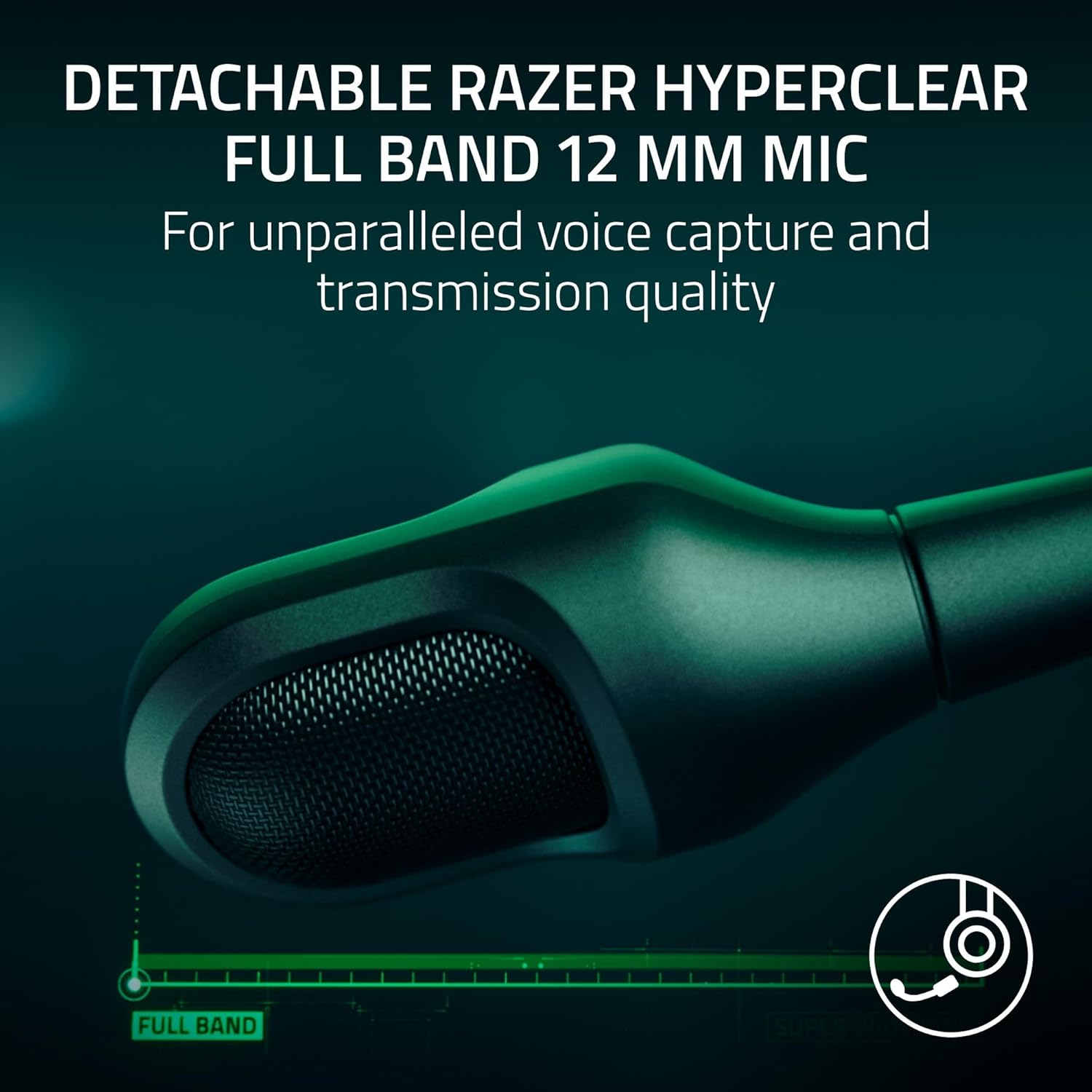 Razer BlackShark V3 Pro Wireless ANC Gaming Headset for Xbox: Full Band Mic - 50mm Drivers - 2.4 GHz, Bluetooth, USB, 3.5mm - Works with PC, Mac, PS5, Nintendo Switch - Long Battery Life - Black