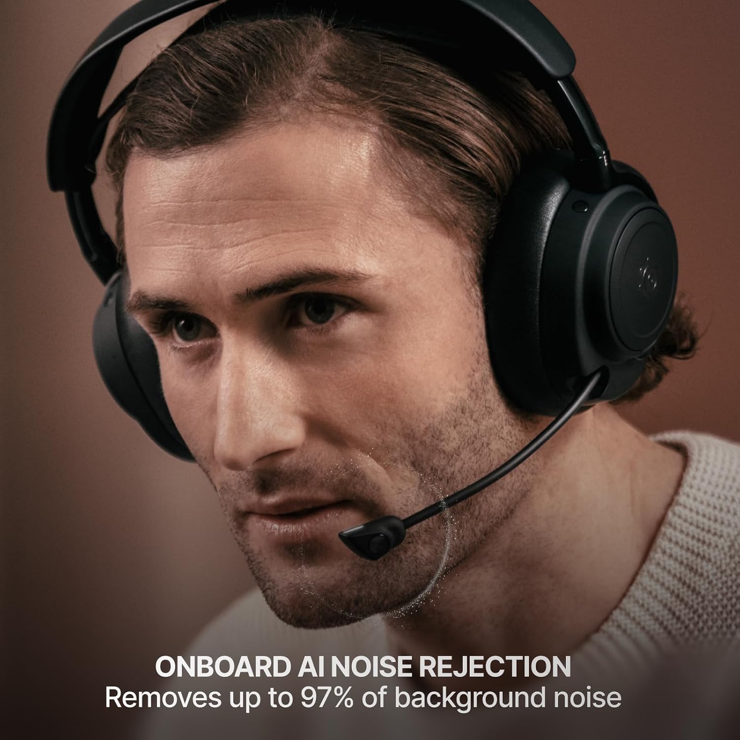 SteelSeries Arctis Nova Elite - Hi-Res Wireless Gaming Headset — 96kHz/24bit — Carbon Fiber Speakers — ANC — AI Noise Rejection — App — 2.4GHz + BT — Multi-Source Mix — OmniPlay PC+PlayStation+Xbox