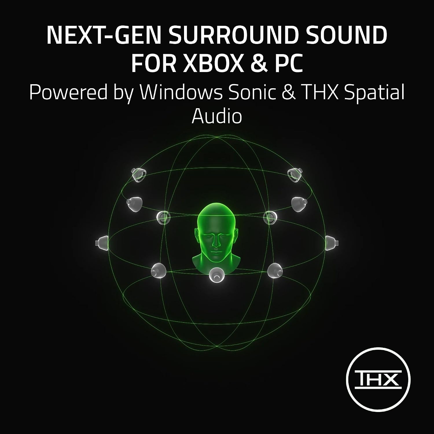 Razer BlackShark V3 Wireless Gaming Headset for PS5: 50mm Drivers - Super Wideband Mic - 2.4 GHz, Bluetooth - Works with PC, Mac, Nintendo Switch, Smartphone - Long Battery Life - Black