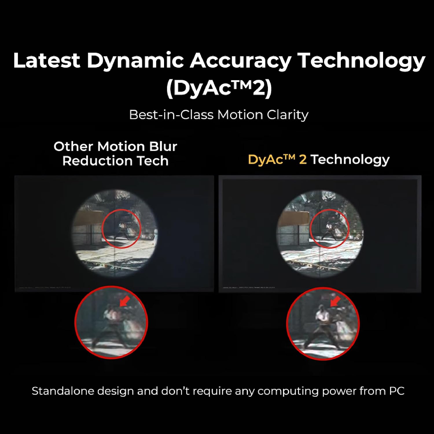 BenQ Zowie XL2586X | 24.1 | Fast TN 540Hz Gaming Monitor for Esports | Motion Clarity DyAc2 | 1080p | XL Setting to Share | Shielding Hood | New Industrial Grade Ball Bearing Height Adjustment