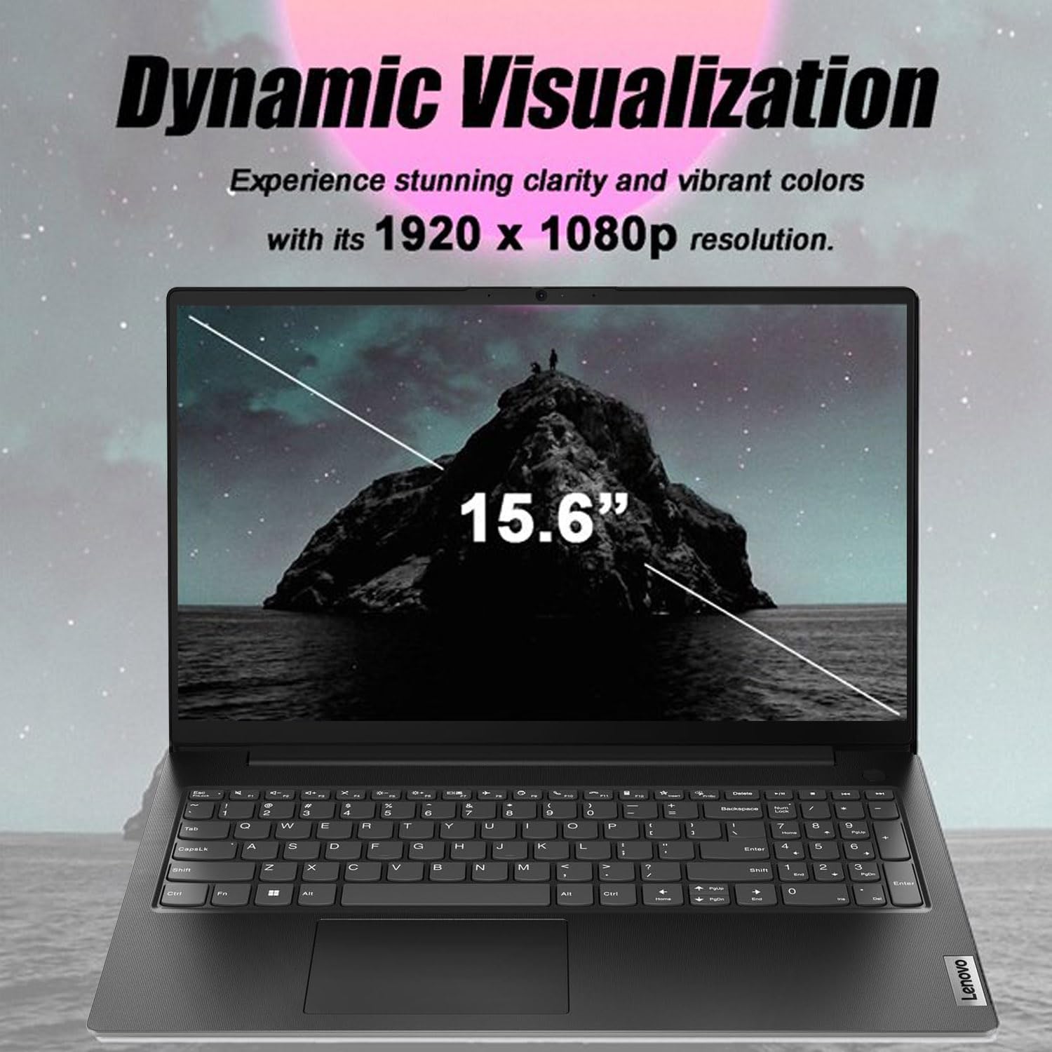 Lenovo V15 Gen 4 Business Laptop, 15.6' FHD Display, Intel Core i5-13420H (Beat i7-1355U), HDMI, RJ45, Webcam, Numeric Keypad, Wi-Fi, Windows 11 Pro, Black (16GB RAM | 1TB SSD)