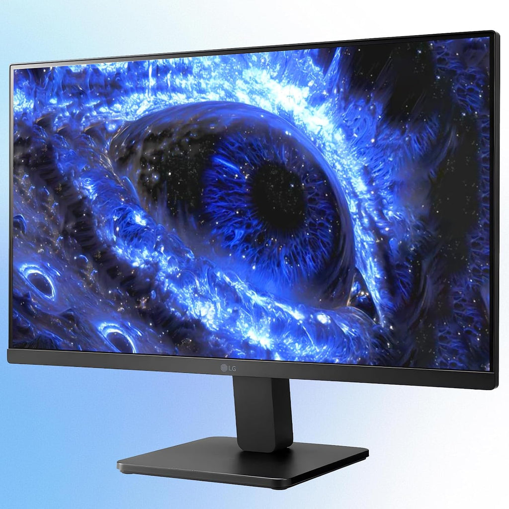 LG 24' FHD (1920 x 1080) IPS Monitor, 100Hz Refresh Rate, 99% sRGB, AMD FreeSync, 3-Side Borderless, Anti Glare, Tilt Adjustable, HDMI, VESA Mountable, for Gaming and Office