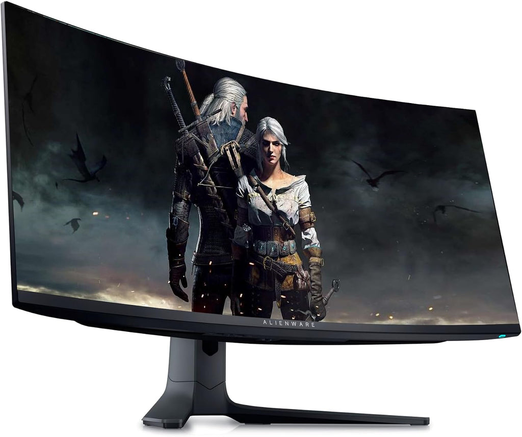 Dell Alienware 34 Curved QD-OLED Gaming Monitor - 34.18' WQHD (3440x1440) 21:9-165Hz - 0.1ms GTG - 1800R - DCI-P3 99.3% - sRGB 149% - AMD FreeSync Premium Pro - VESA AdaptiveSync Display