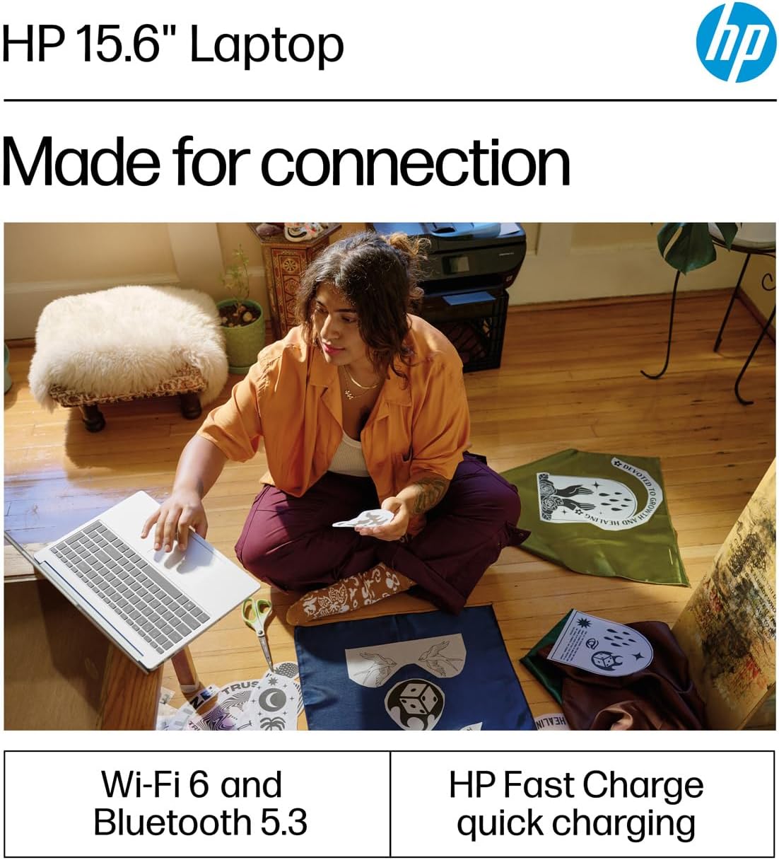 HP 15 Laptop (15.6' FHD Touchscreen, Intel Core i5-1334U (> i7-1255U), 16GB RAM, 512GB SSD) for Business, Students, Home, 10-Hour Long Battery Life, IST Hub, Wi-Fi 6, Numpad, Fast Charge, Win 11 Home