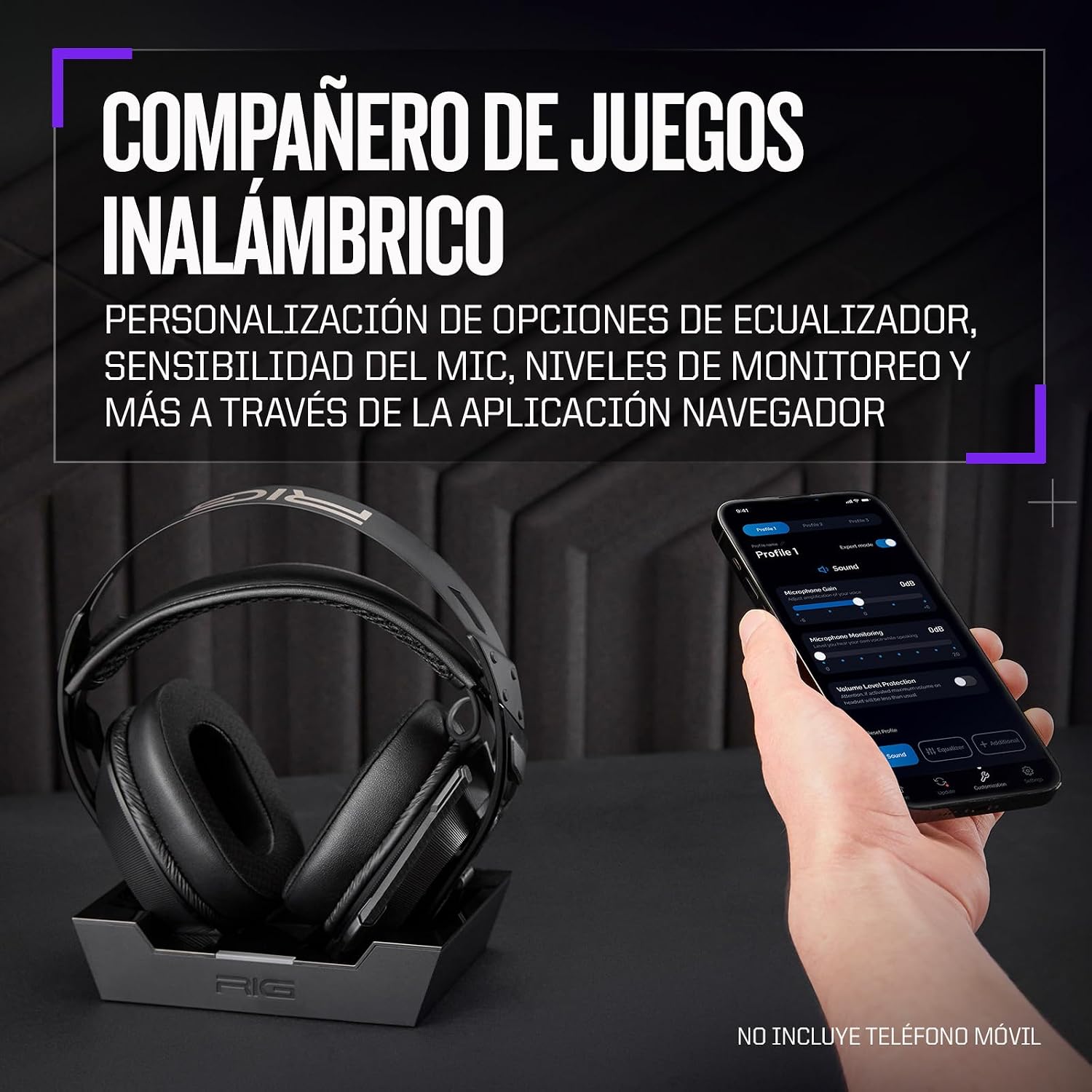 RIG 900 MAX Dual Wireless Gaming Headset with Bluetooth for Xbox, PlayStation, and PC - Multi-Function Charging Base - Up to 60 Hours Battery - Dolby Atmos 3D Audio (Renewed)