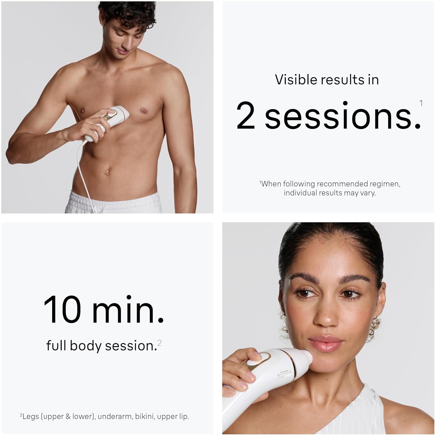 Braun IPL, Silk·Expert Pro 5, IPL Hair Removal for Women and Men, Permanent Laser Hair Reduction At-Home, 1 Head, IPL5100