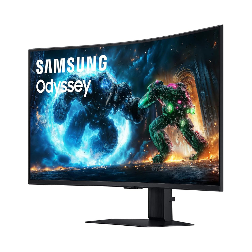 Samsung 37' Odyssey G7 (G75F) 4K UHD Resolution, 165Hz, Curved Gaming Monitor, 1ms Response Time (GtG), VESA DisplayHDR™ 600, AMD FreeSync™ Premium Pro, LS37FG75DENXZA, 2025