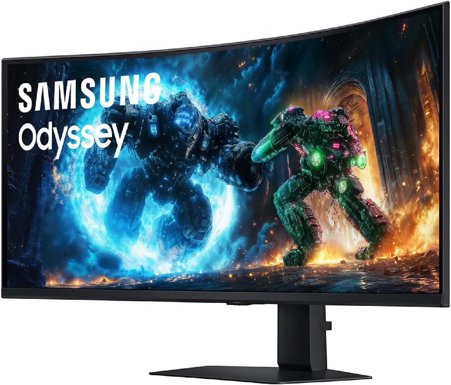 Samsung 40' Odyssey G7 (G75F) WUHD Resolution, 180Hz, Curved Gaming Monitor, 1ms Response Time (GtG), VESA DisplayHDR™ 600, AMD FreeSync™ Premium Pro, LS40FG75DENXZA, 2025