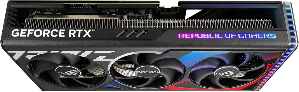 ASUS ROG Strix GeForce RTX™ 4080 Super Gaming Graphics Card (PCIe 4.0, 16GB GDDR6X, DLSS 3, HDMI 2.1a, DisplayPort 1.4a, Vapor Chamber, Massive Vented Backplate, Power Sensing, Aura Sync)