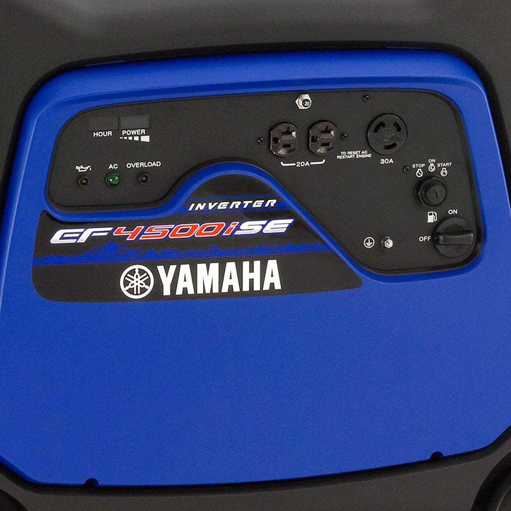Yamaha EF4500iSE, 4000 Running Watts/4500 Starting Watts, Gas Powered Portable Inverter