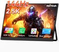 HotYeah 16' 2.5K 144Hz Portable Gaming Monitor, 2560x1600 QHD 125% sRGB USB-C HDMI Monitor for Laptop, External Monitor w/180° Adjustable Kickstand for MacBook, Laptop, PC, Phone, Tablet, Switch, PS5